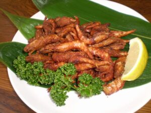 がすえび唐揚調理例