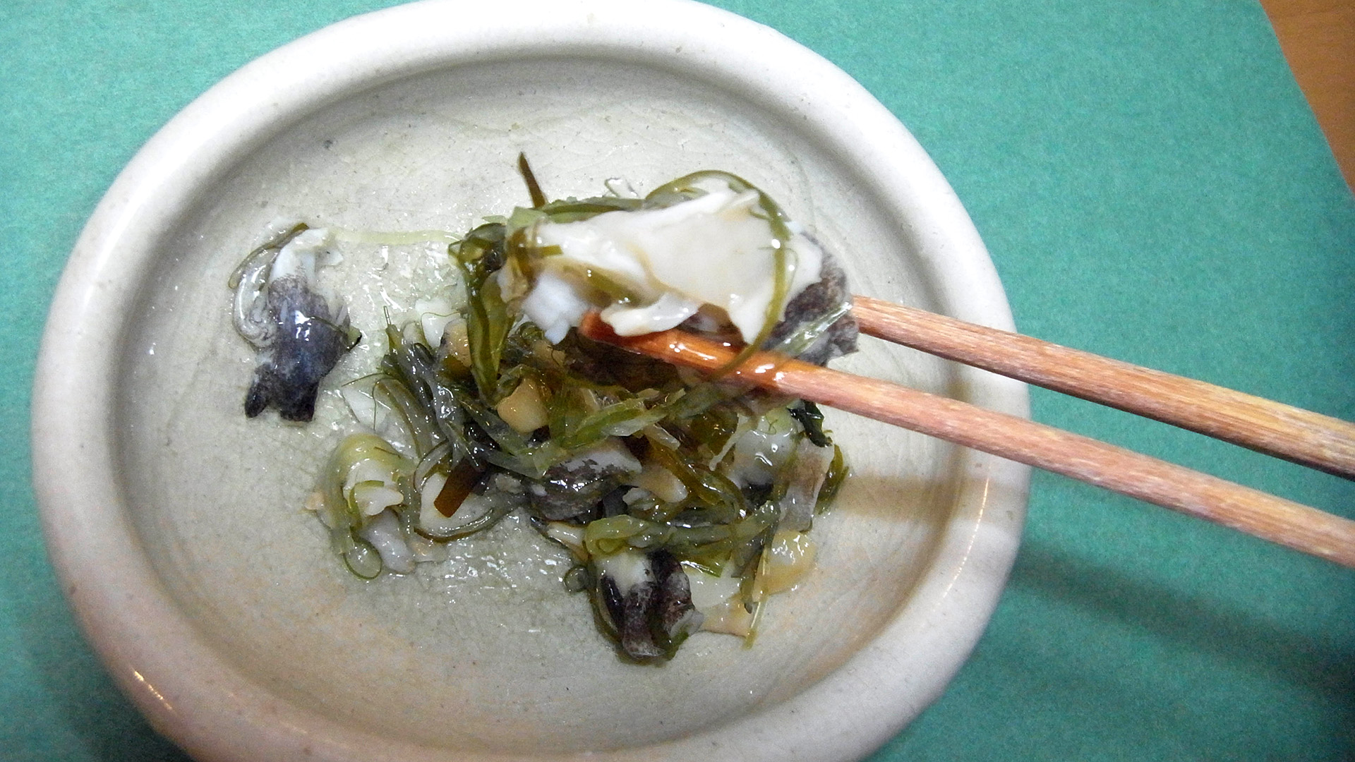 食感アピールカット