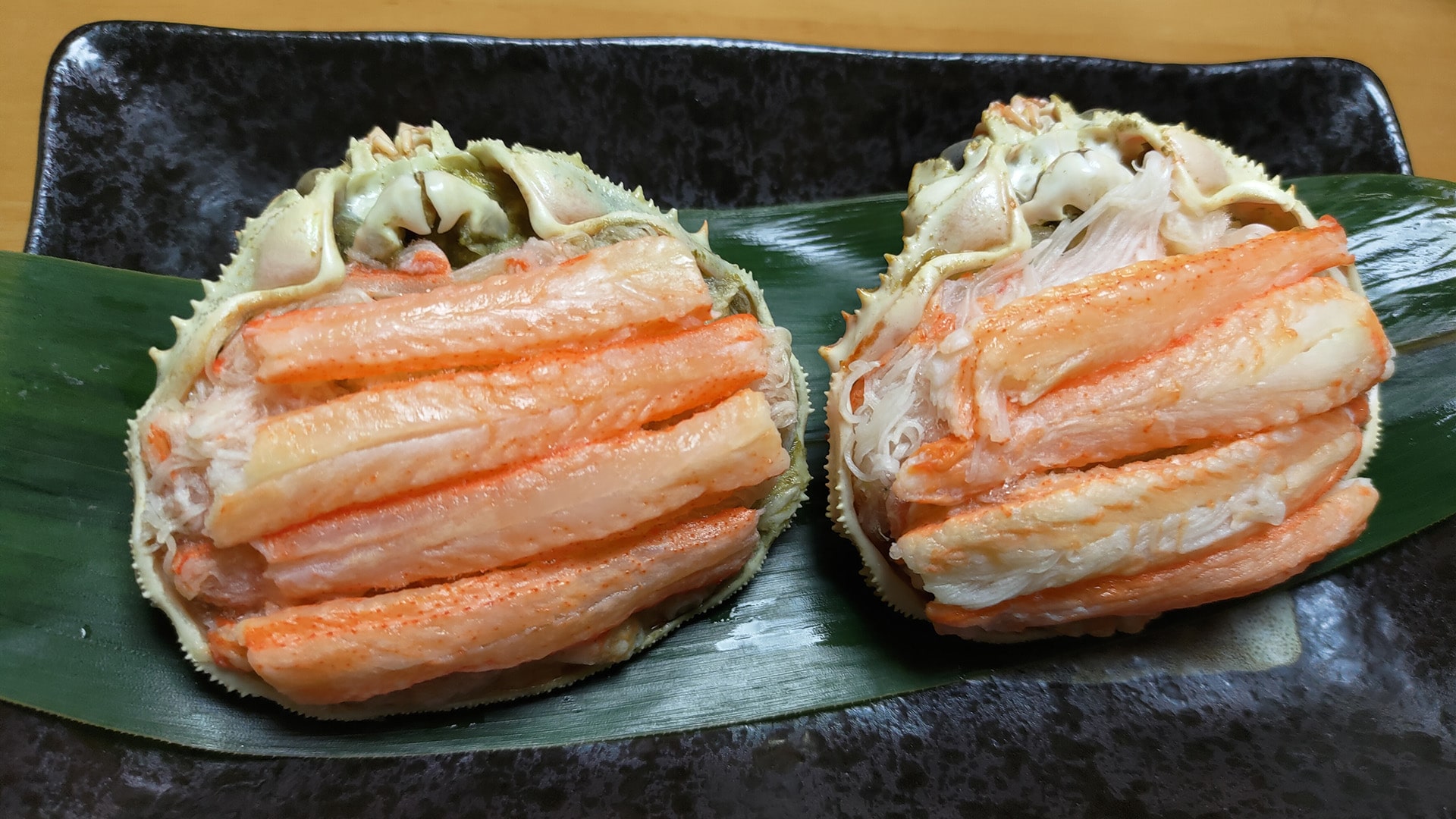 北海道産本ズワイガニ甲羅盛