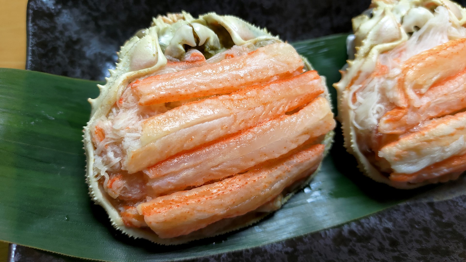 北海道産本ズワイガニ甲羅盛