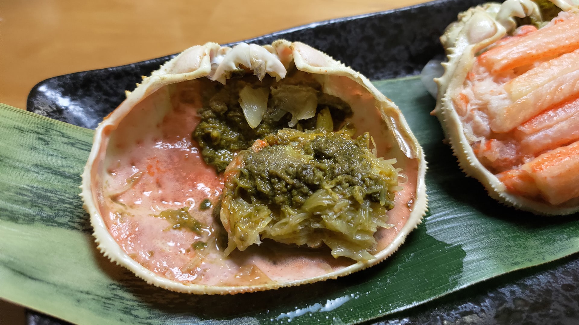 北海道産本ズワイガニ甲羅盛カニ味噌