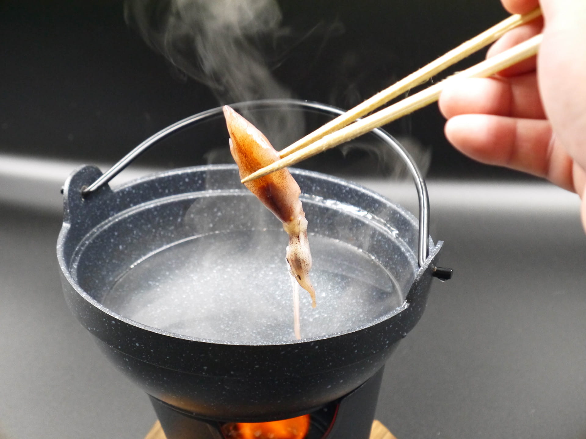 富山湾産ホタルイカしゃぶしゃぶ用