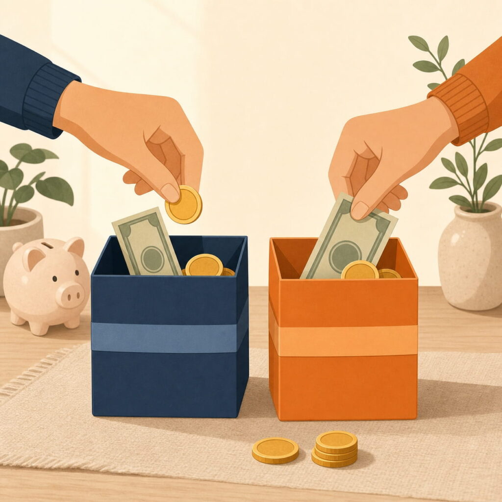 納税準備金として貯めておく