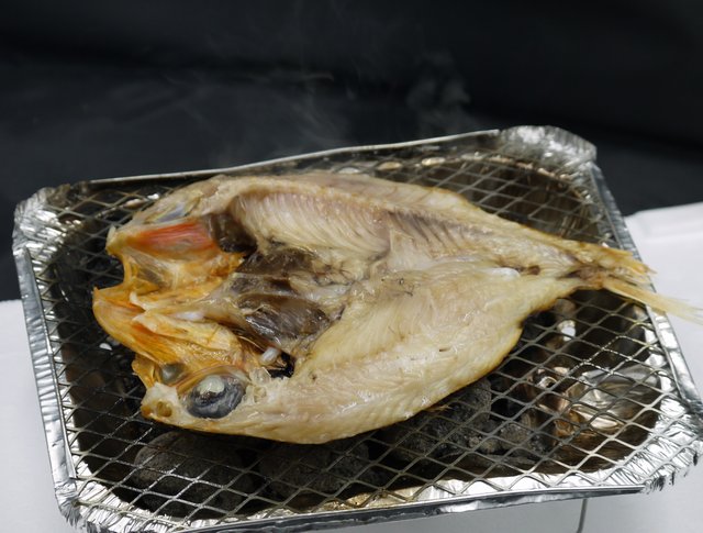 金目鯛一夜干し調理例